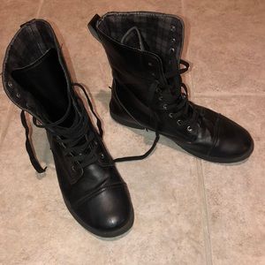 Combat Boots Size 10